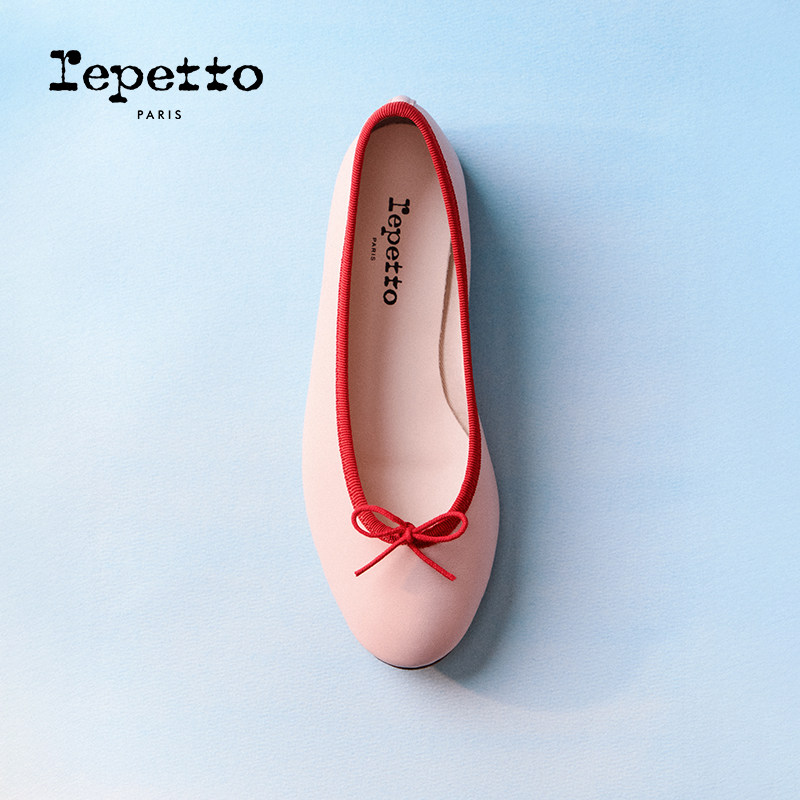 REPETTO丽派朵 CENDRILLON皮底芭蕾平底鞋2026夏季新品