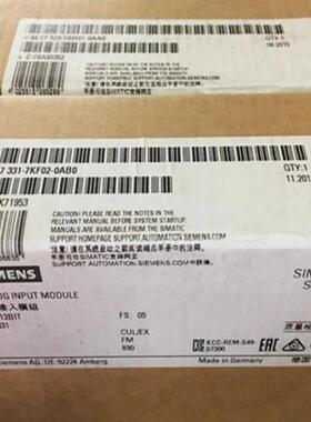 6ES7331-7KF02-0AB0模拟量数字输入模块6ES73317KF020AB0议