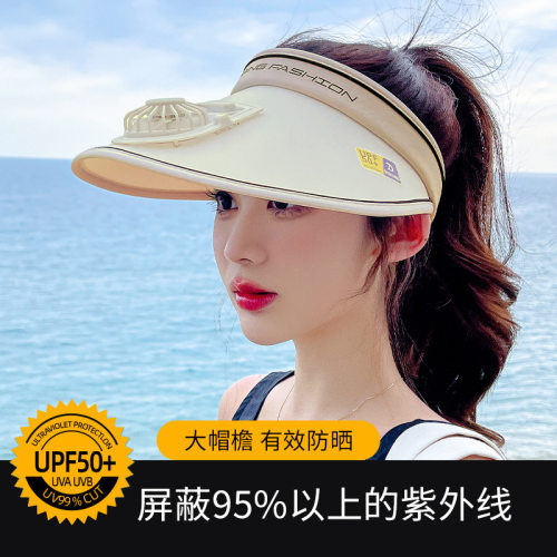 【李佳琦推荐】电风扇防晒帽