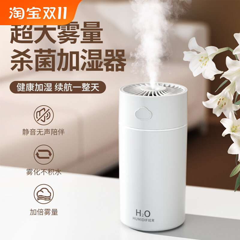 【小杨哥推荐】家用静音加湿器卧室usb床头迷你小型便携式喷雾怎么看?