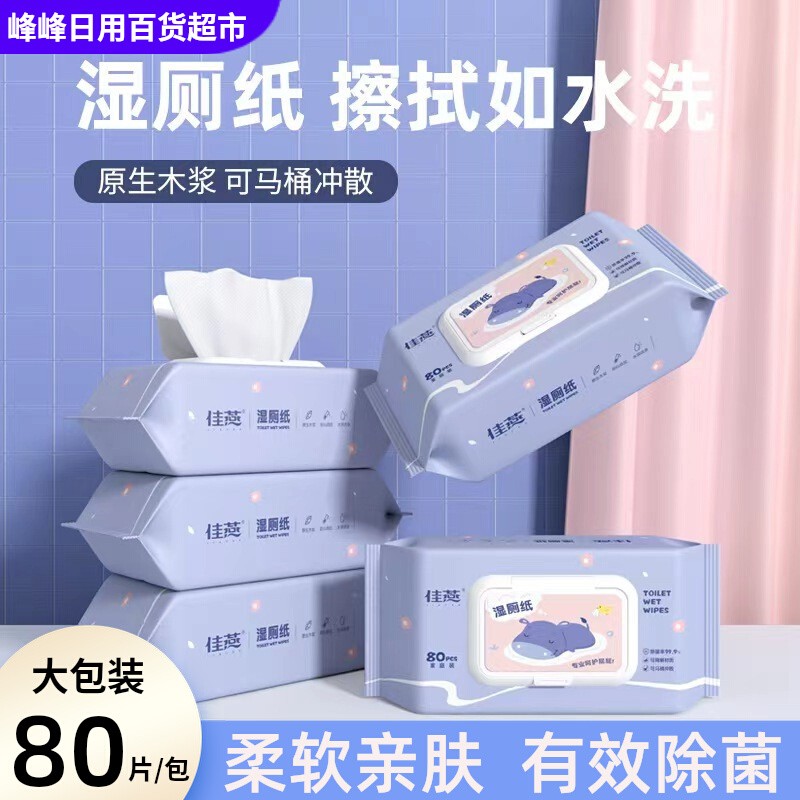 佳燕家庭裝濕廁紙輕柔舒爽