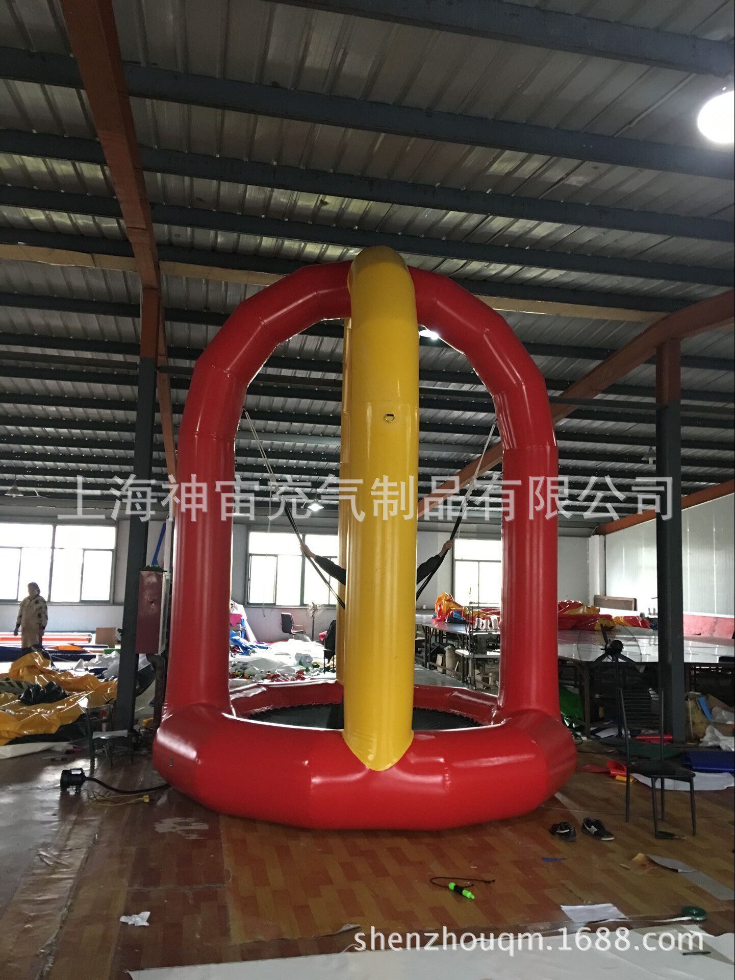 出口户外式儿童蹦极充气儿童拉力蹦蹦床充气儿童蹦极跳