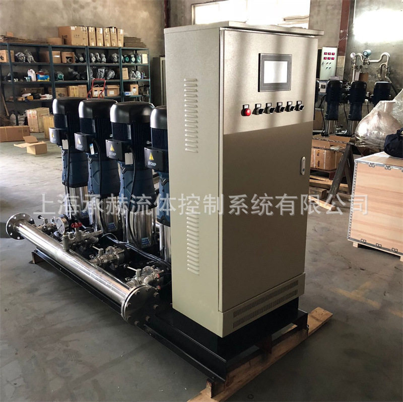 功率45KW小区用水不锈钢增压水泵一控四供水机组CDM(F)120-50-1