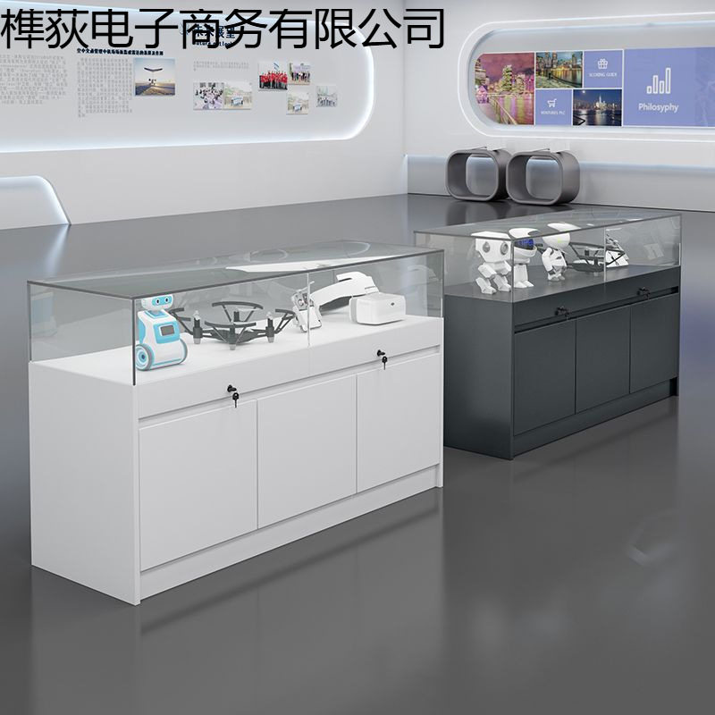 新款玻璃展示柜眼睛柜台珠宝首饰样品陈列柜博物馆文物展览展柜