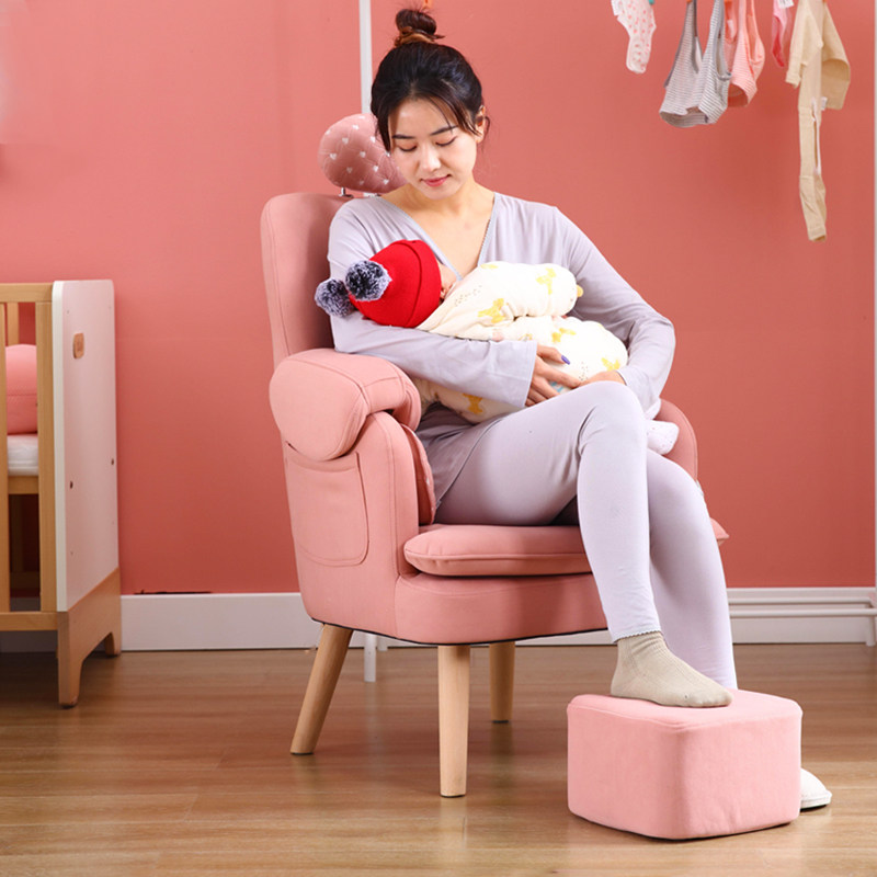 电动喂奶哺乳月子靠背沙发凳