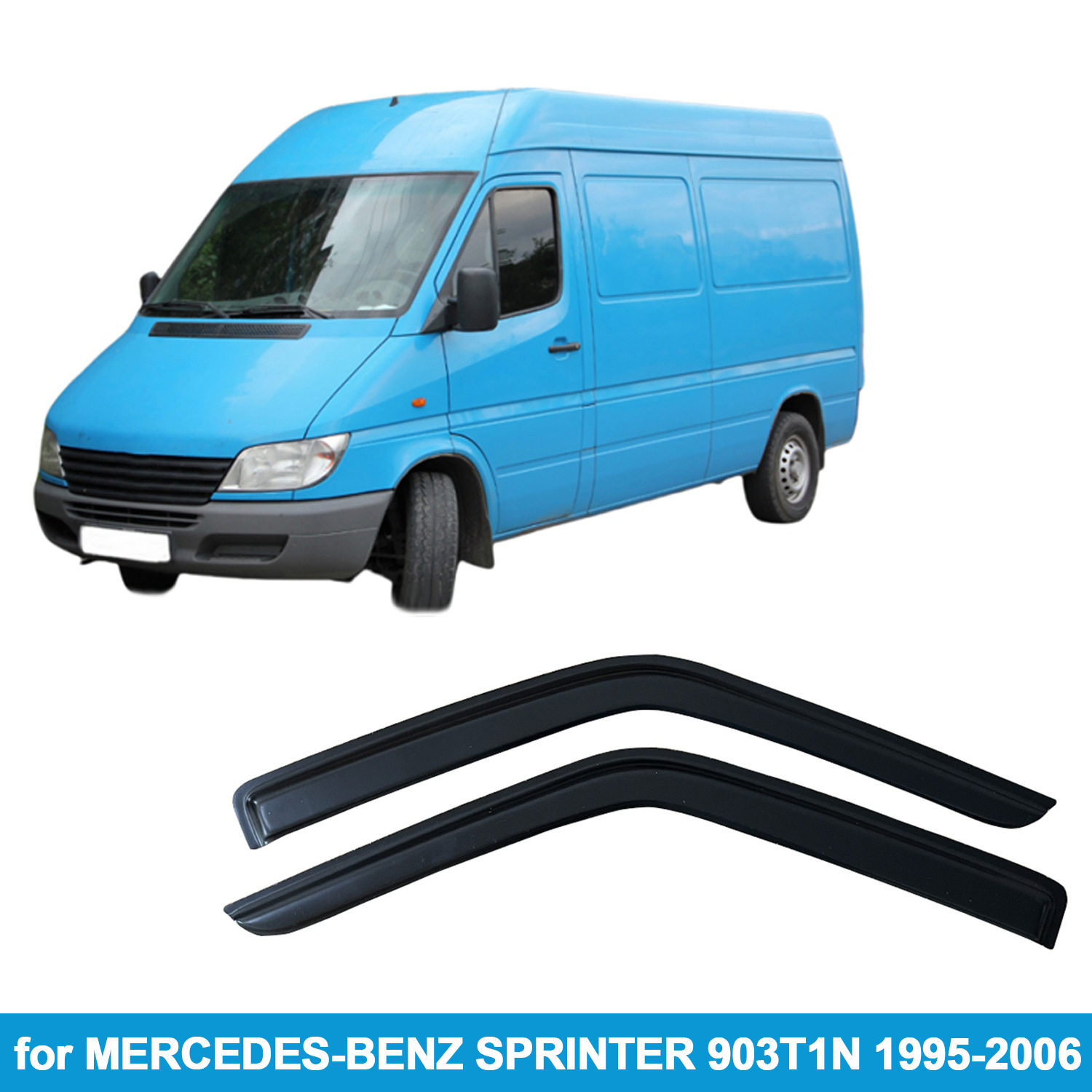 适用奔驰MERCEDES-BENZSprinter1995-2006晴雨挡侧窗导流板雨眉