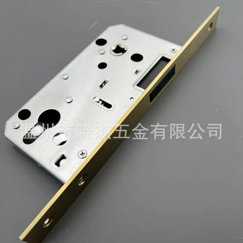 金色面板防撞欧标钢制通用锁体