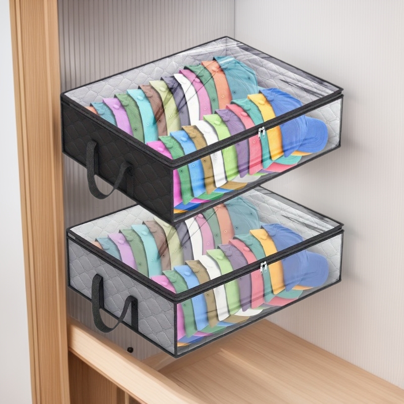 家居用品可折叠帽子收纳防尘袋无纺布鞋袋搬家行李收纳袋