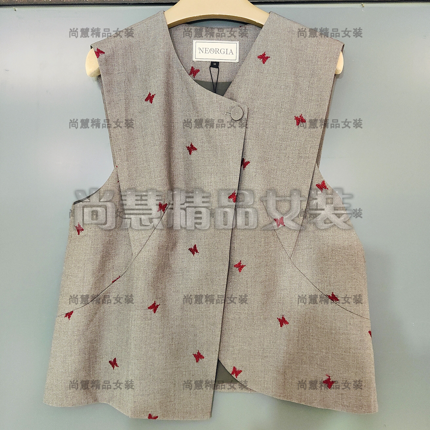 台装品牌2025秋冬新款女装M马夹