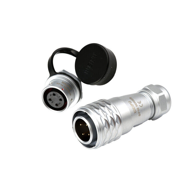 SF16 威浦航空插头SF1610+SF1612【2芯-10芯】高档连接器全铜外壳