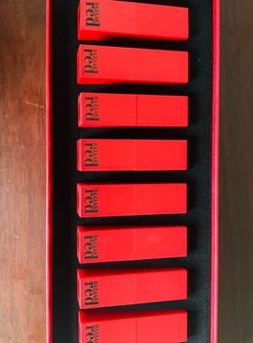 Bazaar Red芭莎口红联名款辣椒血橙色烂番茄复古单支保真正红雕花