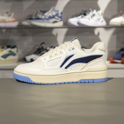 李宁板鞋2025新款反伍BADFIVE新秀男女减震回弹篮球文化鞋ABCV009