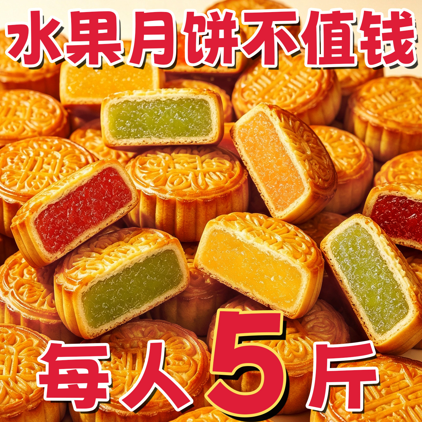 【农科院推荐】广式水果月饼