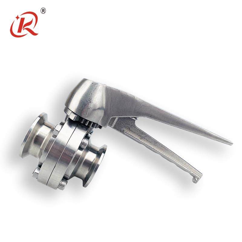 新款304不锈钢鸭嘴快装蝶阀卫生级手动卡箍式卡盘蝶阀316食品包邮,五金/工具,蝶阀,淘宝优惠券,粉丝福利购,淘宝优惠卷
