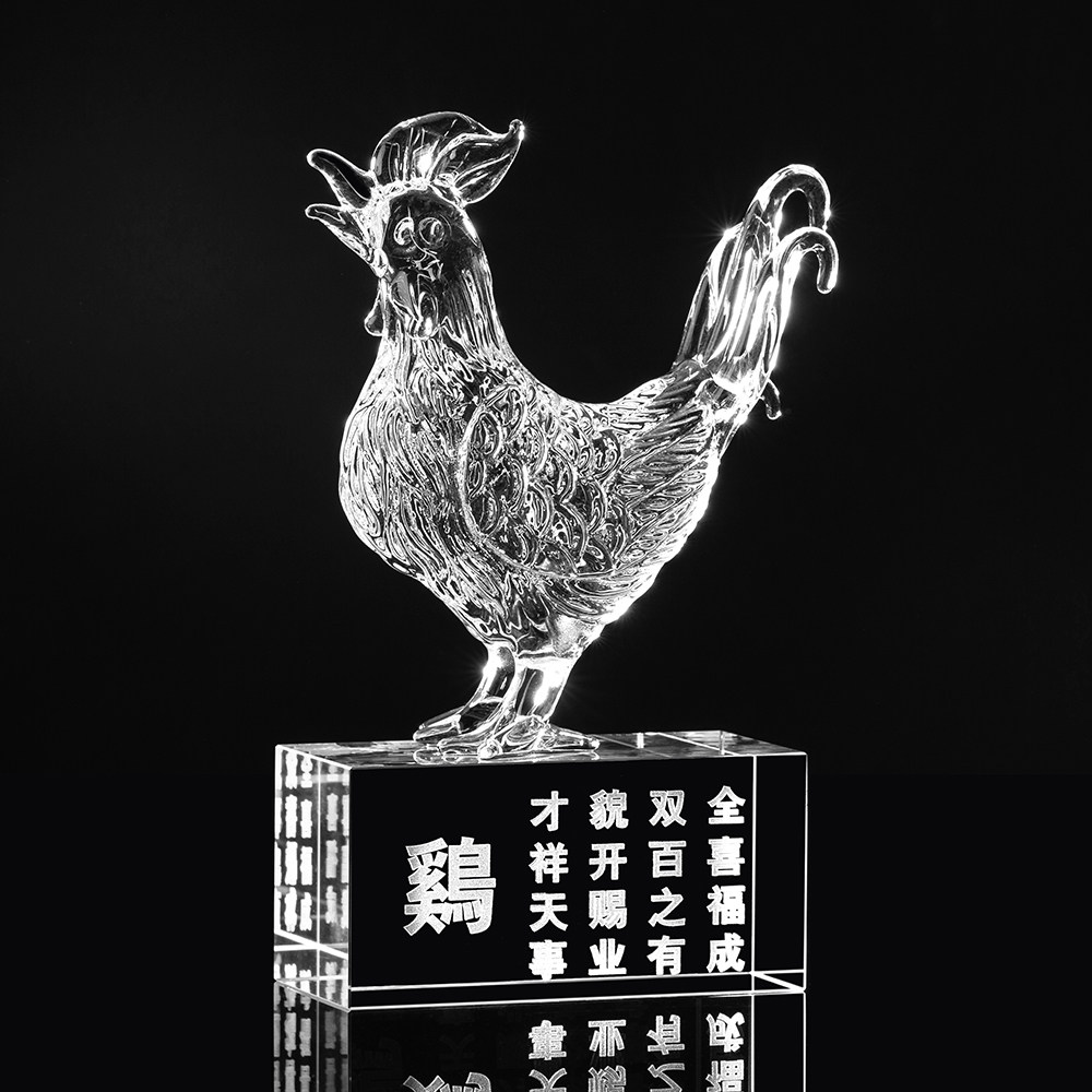 水晶十二生肖鼠牛虎兔龙蛇马羊猴鸡狗猪创意礼品玻璃属相摆件潮,家居饰品,装饰摆件,淘宝优惠券,粉丝福利购,淘宝优惠卷