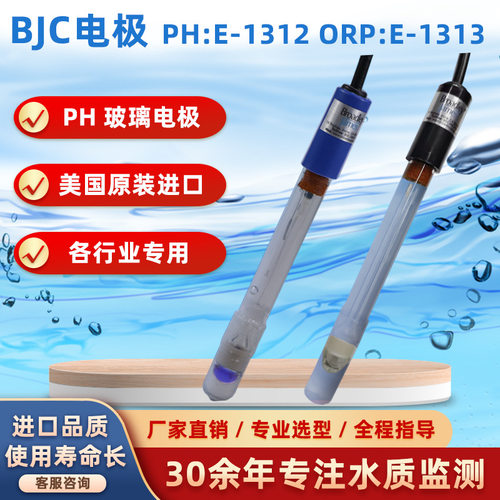 BJC工业用酸碱度PH电极E-1312
