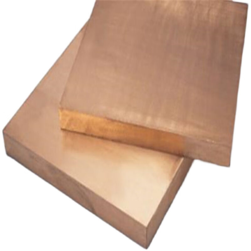 青铜棒耐磨锡磷铜板锡青铜板紫铜板100*50*5mm10个