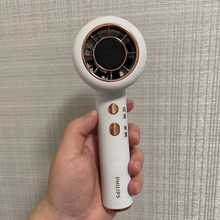 飞利浦电风扇移动户外迷你小型家用办公室可充电usb便携手持风扇