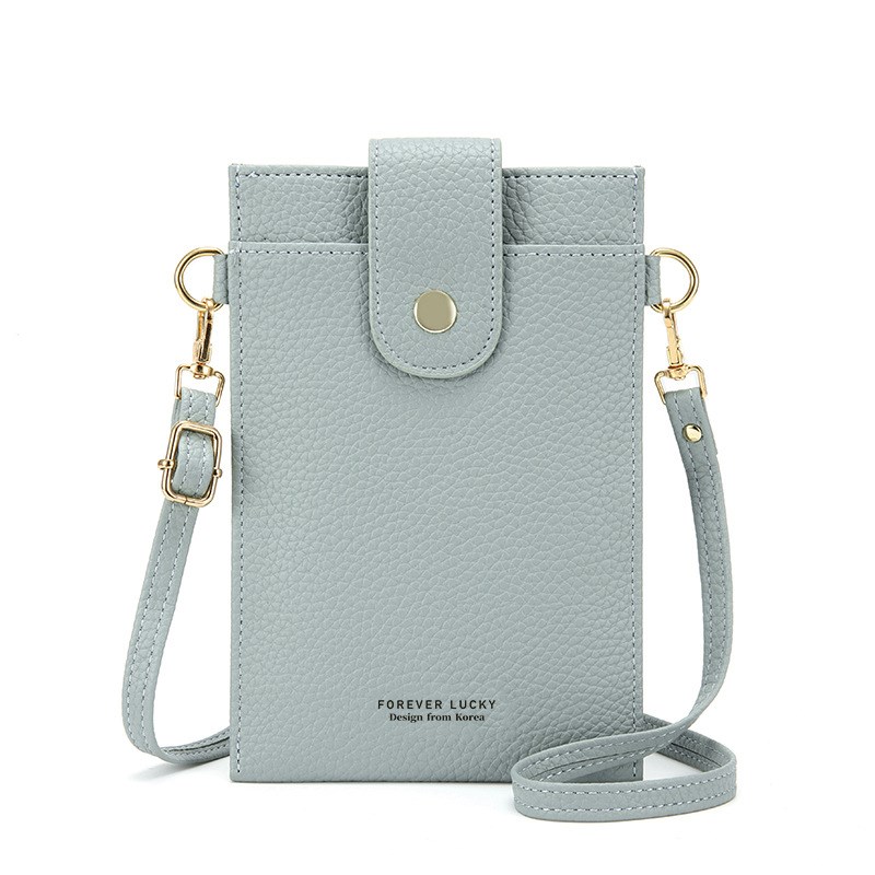 Simple Solidcolor Shoulder Bag for Women Fashionable Multica