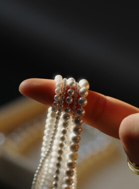 220mm Throughhole Shell Pearl Nonpeeling Beads DIY Jewelry A