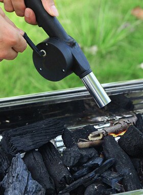 Handheld Blower for Outdoor BBQ Portable Manual Blower for P