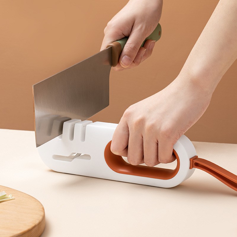 Multifunctional Knife Sharpener Fast Sharpening Antislip 4in