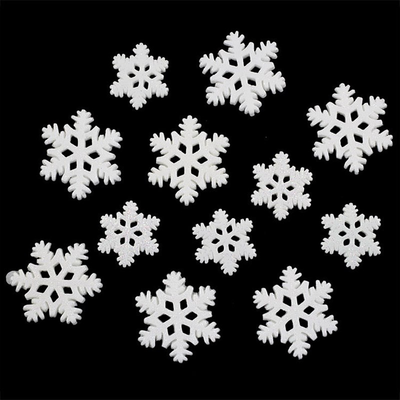 Christmas Glitter Snowflake Resin DIY Phone Case Decoration