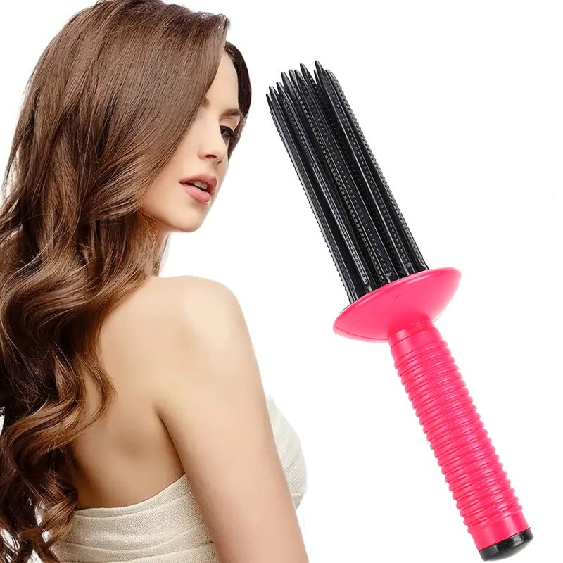 Curling Comb Volumizer Air Comb Long Handle Styling Comb Laz