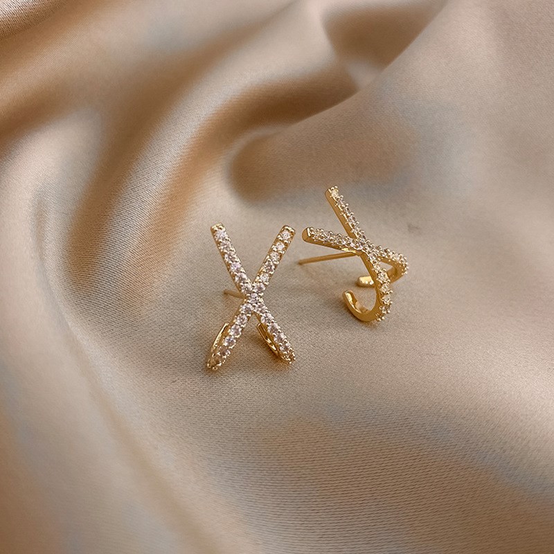 Cross Earrings 2025 Fashionable Earrings for Women Personali