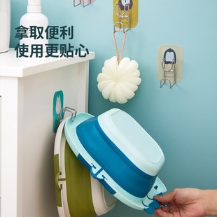 Rack Basin Household Kitchen WallMount NoDrill Bathroom Hook