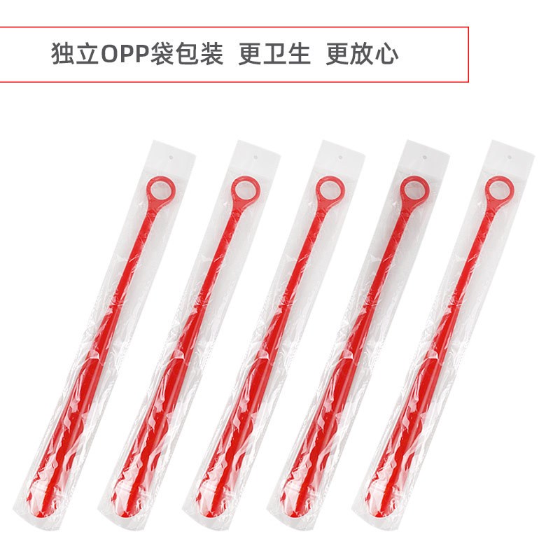 Lazy Shoehorn Round Handle PP Plastic Long Short Colorful Sh