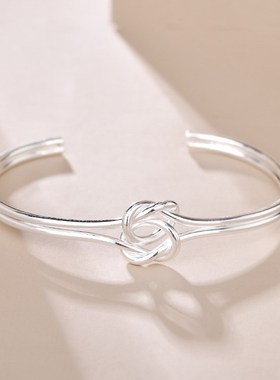 Simple Stylish Knotted Intersecting Bracelet Geometric Versa