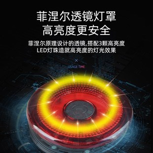 LED Bike Taillight Mountain Bike Light Safety Warning Light