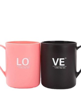 Couple Mouthwash Cup LOVE Wash Cup Creative Bathroom Toothbr