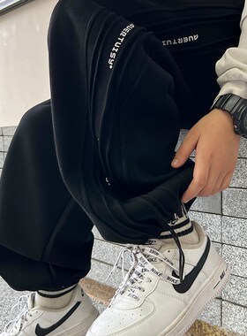 Fall Casual Sweatpants for Boys MidLarge Size Elastic Cuffs