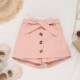 Cute Off Girls Sling 2025 Sleeve Ripple Short Shoulder