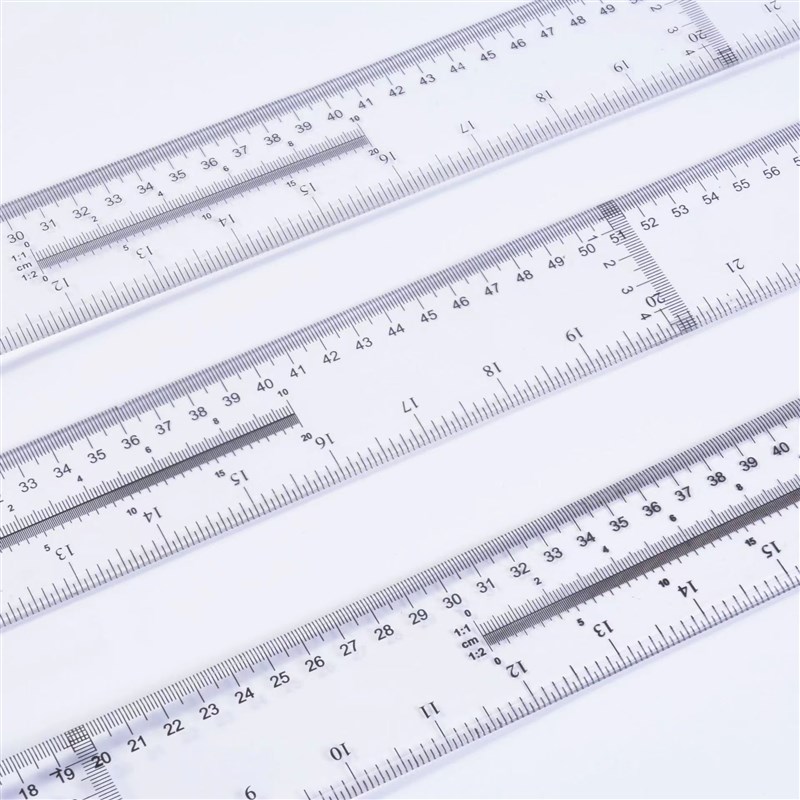 TType Ruler Detachable THead with Screws Design Ruler TShape