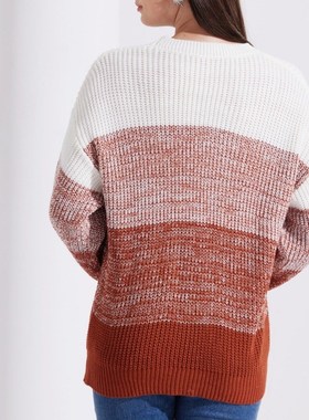 Knitted Sweater Women 2025 European American Autumn Winter C