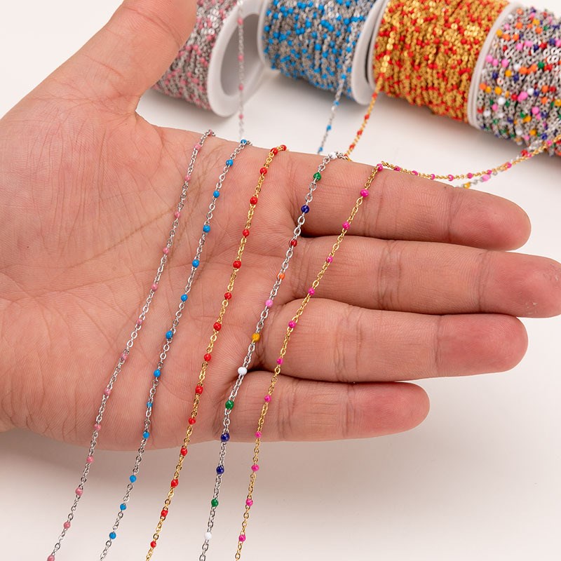 New European and American Decorative Chains Stainless Steel