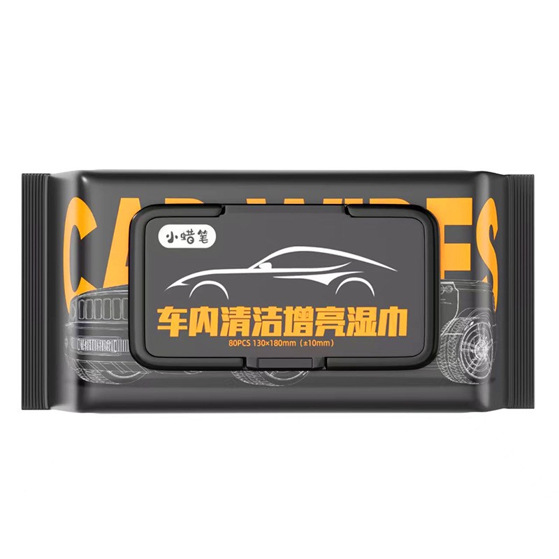 Car Interior Cleaning Wipes Multifunctional Dust Removal Lea