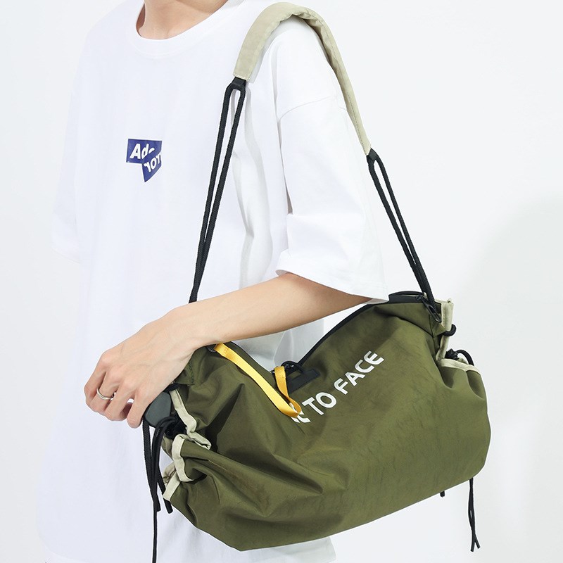 Mens Vagabond Bag Japanese Style Tool Bag Backpack Shoulder