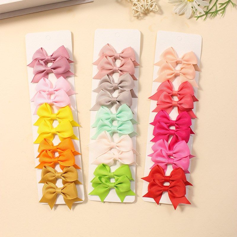 Multicolor Swallowtail Hairpin Childrens Bow Baby Girls Comb