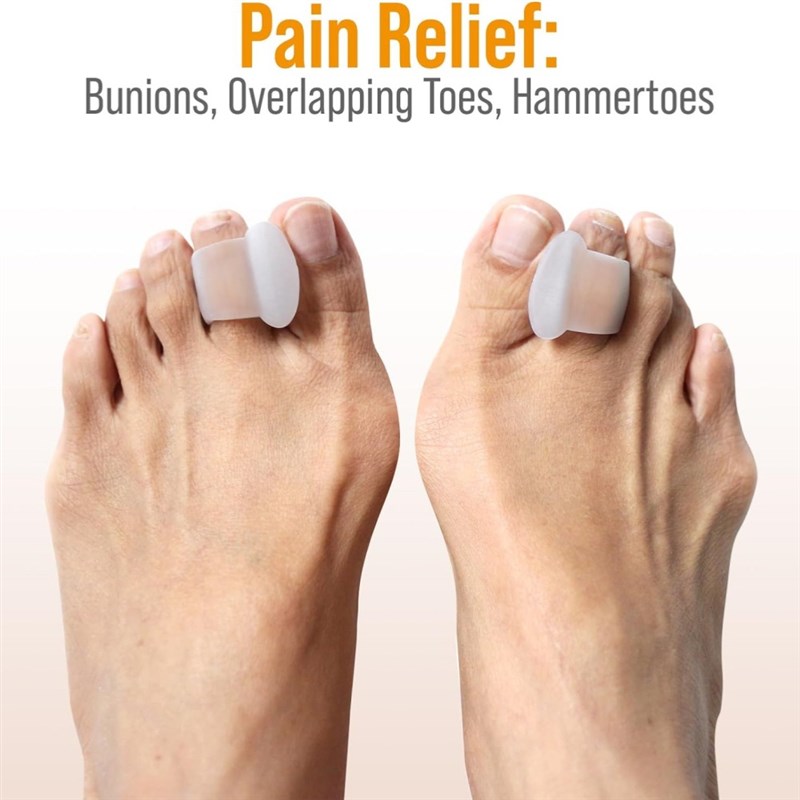 Bunion Corrector Toe Overlap Corrector Day Night Silicone Se