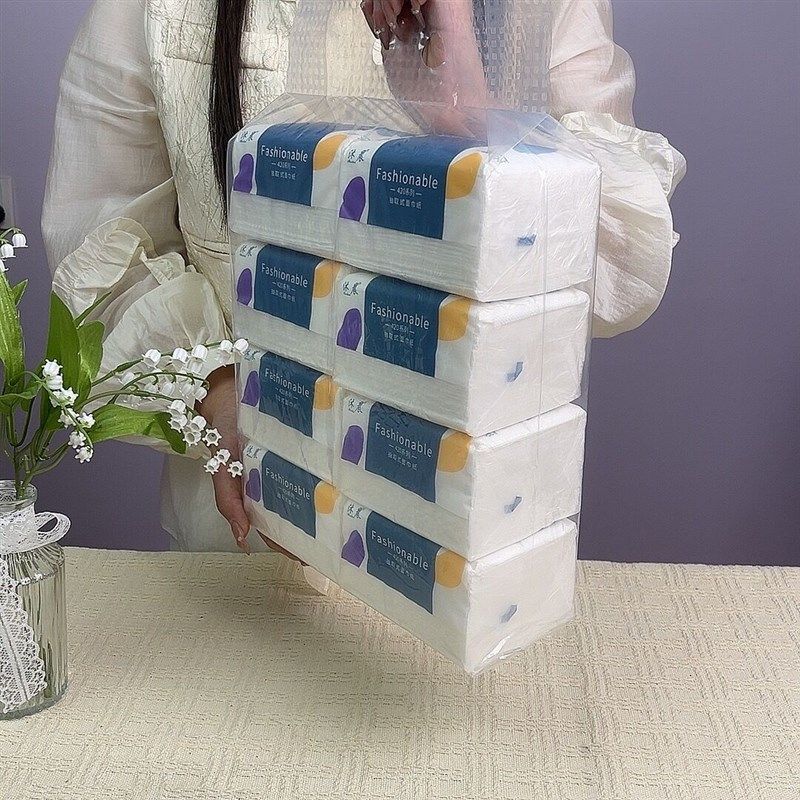 8Pack Tissue Home Large Bag Paper NapkinPack TissueLarge Bag