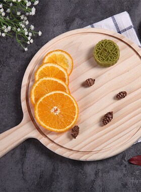 2sided Chopping Board Handle Cheese Board Pizza Shovel Woode