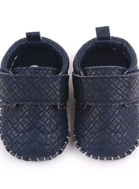 Baby Shoes Semirubber Soles Printed Weaving Boys 01 Years