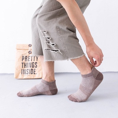 Sport Socks for Men Breathable Mesh SweatAbsorbing Thick Cot