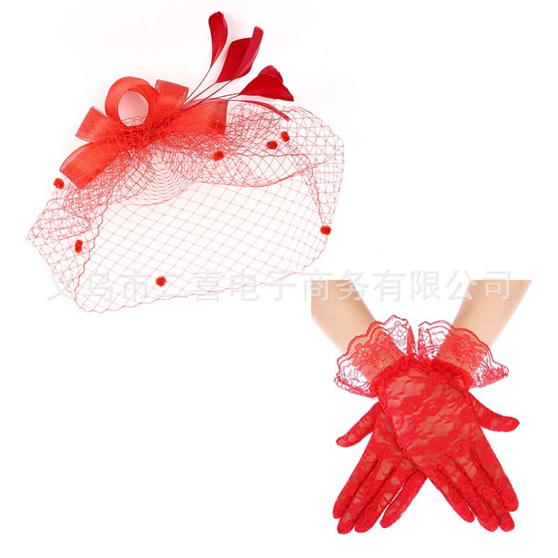 European American Feather Hair Ornaments Bridal Headpiece Me