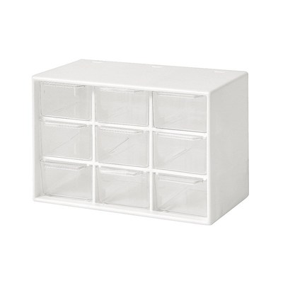 9grid Dorm Dustproof Drawer Organizer for Jewelry Stationery