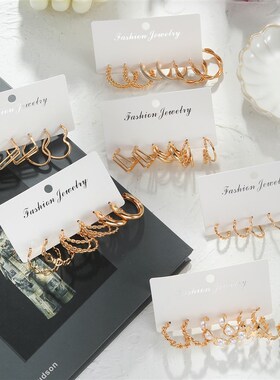 European American Cshaped Metal Texture Highclass Personaliz